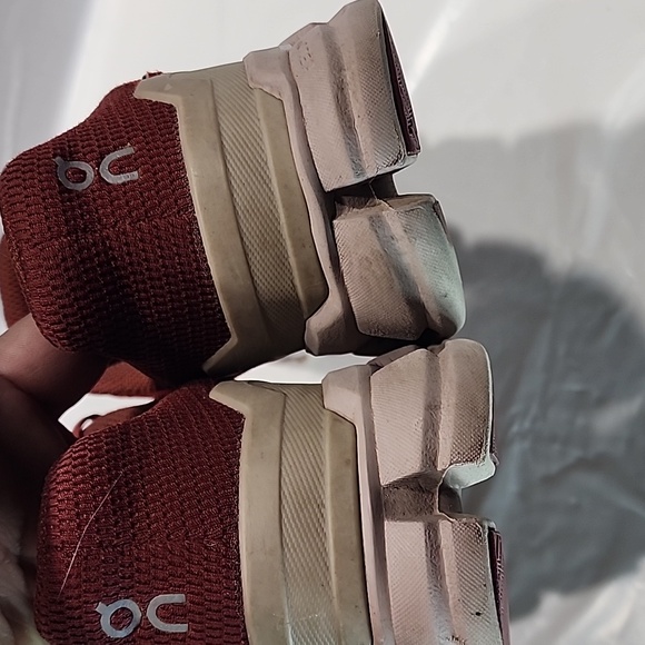 On Cloud Women’s Cloudflyer Running Shoes size 9 FLARE/QUARTZ - Picture 6 of 8